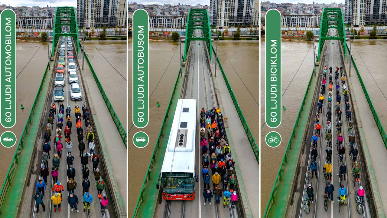 Rešenje za beogradske gužve: pešaci, javni prevoz i biciklisti umesto automobila